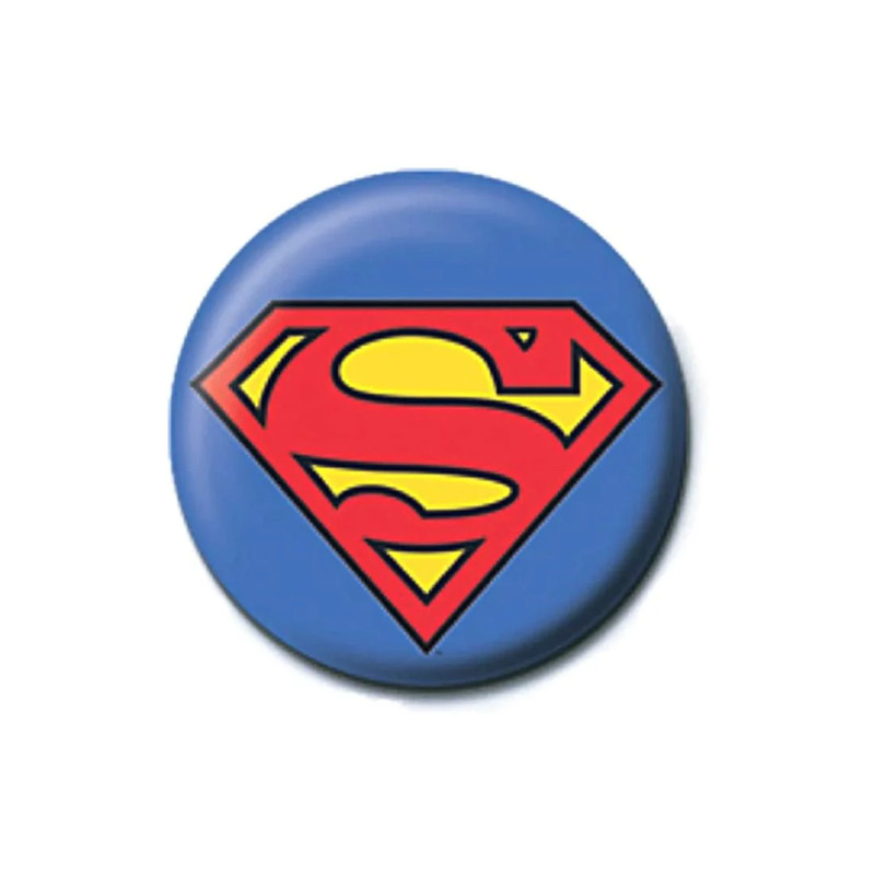 Superman - Logo Button Badge - أكسسوار